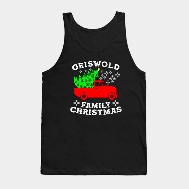 Griswold Family Christmas Car And Pine Tree National Tank Top by Leblancd Nashb